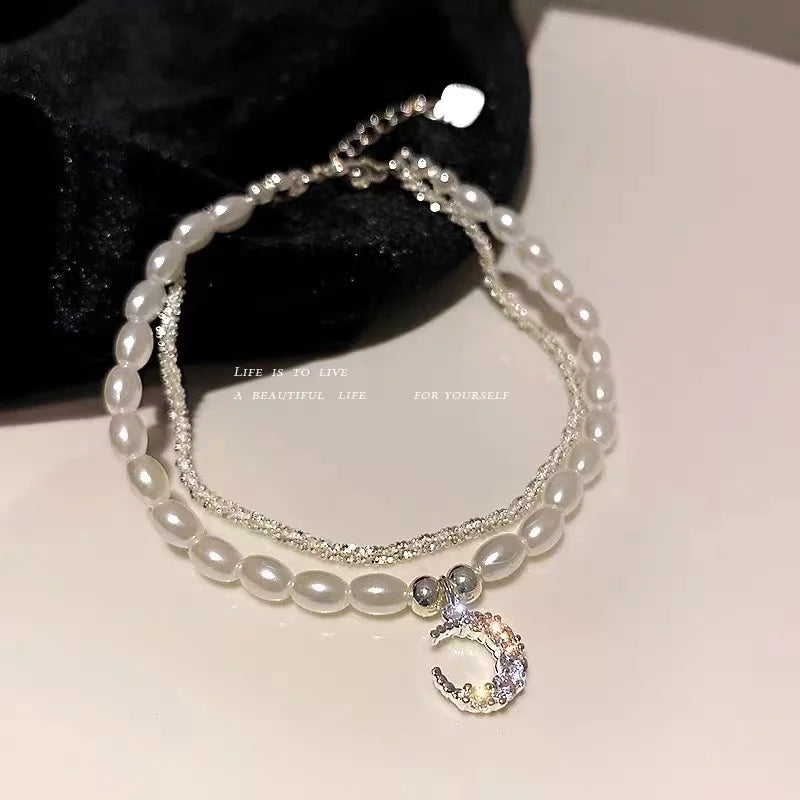 2024 Fashion Color  Heart Letter  Bracelet