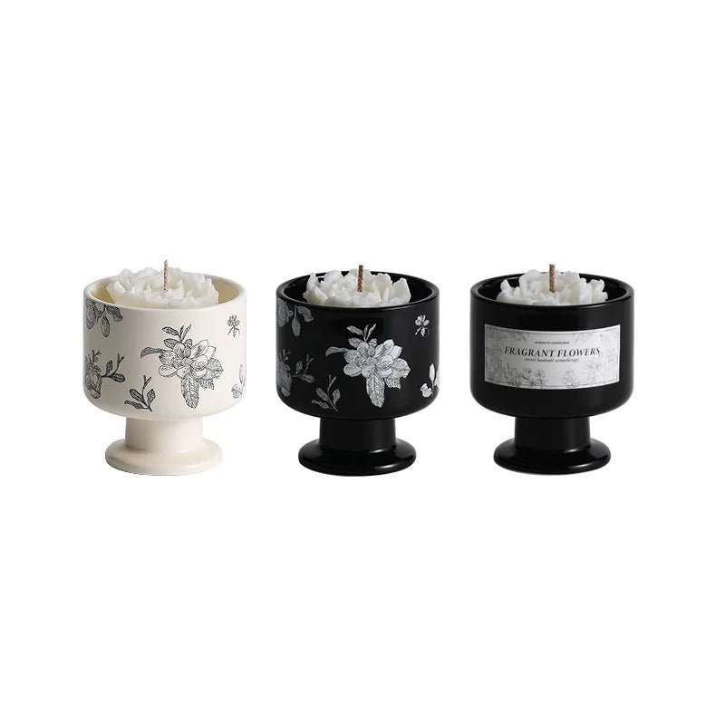 French Tall Aroma Candle Gift Box