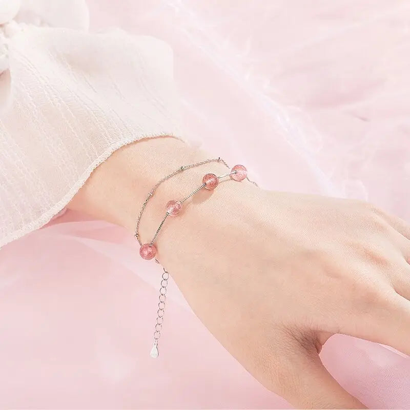 2024 Fashion Color  Heart Letter  Bracelet