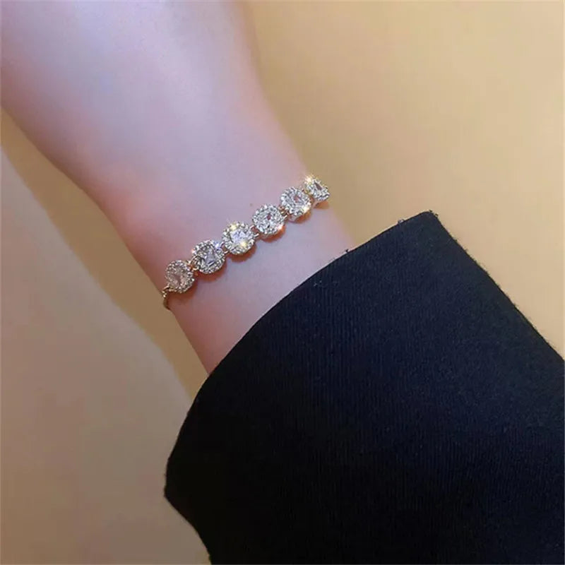 2024 Fashion Color  Heart Letter  Bracelet