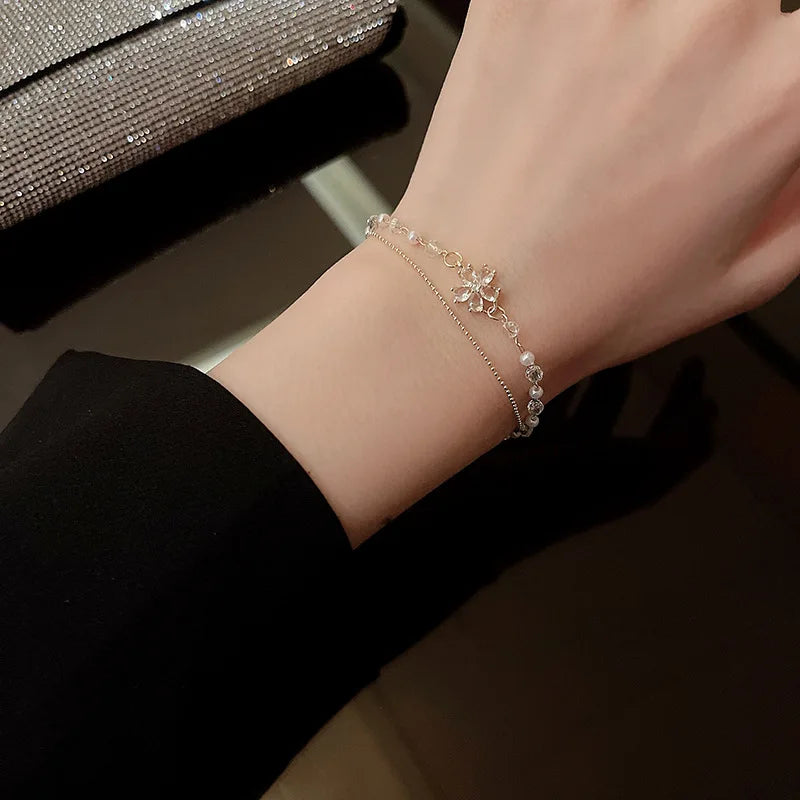 2024 Fashion Color  Heart Letter  Bracelet