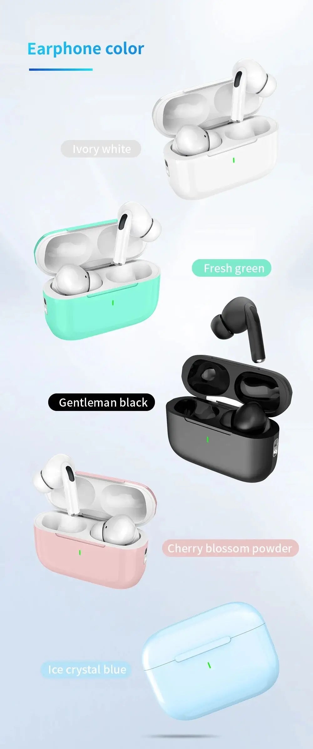 2024 New Air Pro  Wireless/ Bluetooth Earphones /  Earbuds  (IPhone / Android)