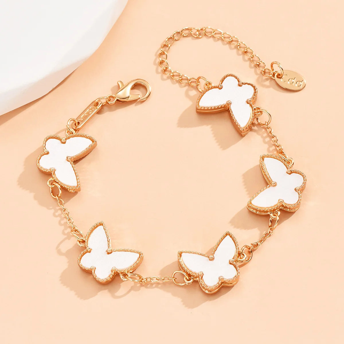 2024 Fashion Color  Heart Letter  Bracelet