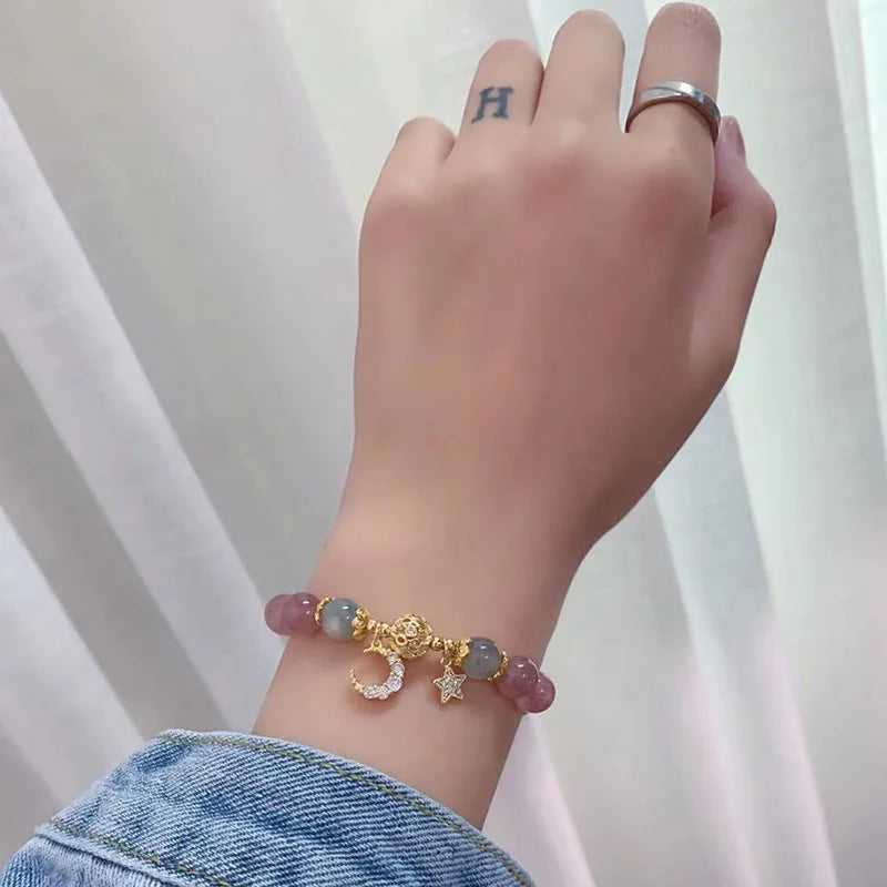 2024 Fashion Color  Heart Letter  Bracelet