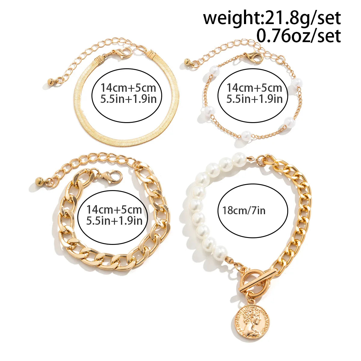 2024 Fashion Color  Heart Letter  Bracelet