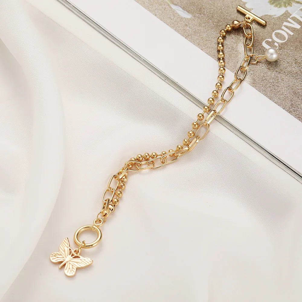 2024 Fashion Color  Heart Letter  Bracelet