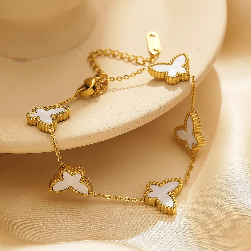 2024 Fashion Color  Heart Letter  Bracelet