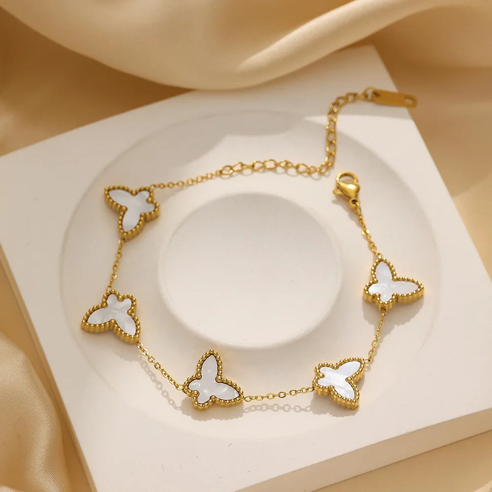 2024 Fashion Color  Heart Letter  Bracelet